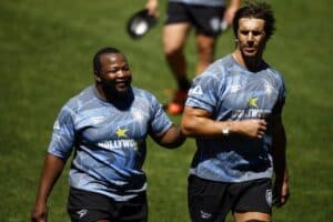 Sprignboks Ox Nché and Eben Etzebeth