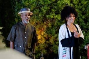 Pearl Thusi and Lungile Radu