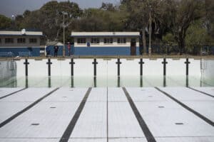 Some public swimming pools are open in Johannesburg.