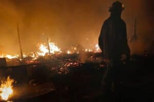 Three children among four killed in devastating Germiston shack fire