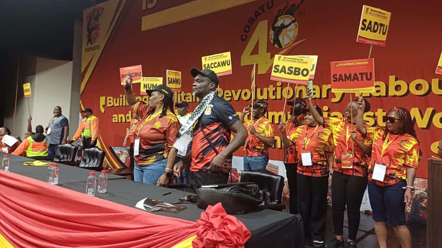 Shingange emerges as Cosatu president with Losi as general secretary