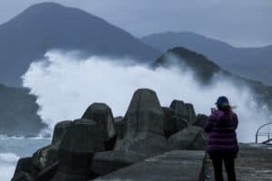Taiwan issues warnings as Typhoon Champi nears
