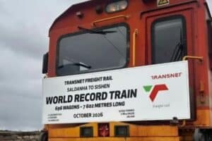 [WATCH] South Africa sets world rail record as Transnet runs massive 696-wagon train