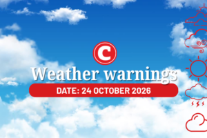 Weather forecast for 24 October 2026