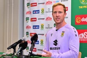 Proteas bowler Simon Harmer