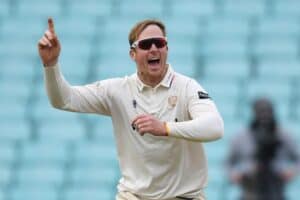 Proteas bowler Simon Harmer
