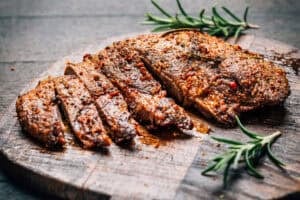 Grilled beef steak recipe