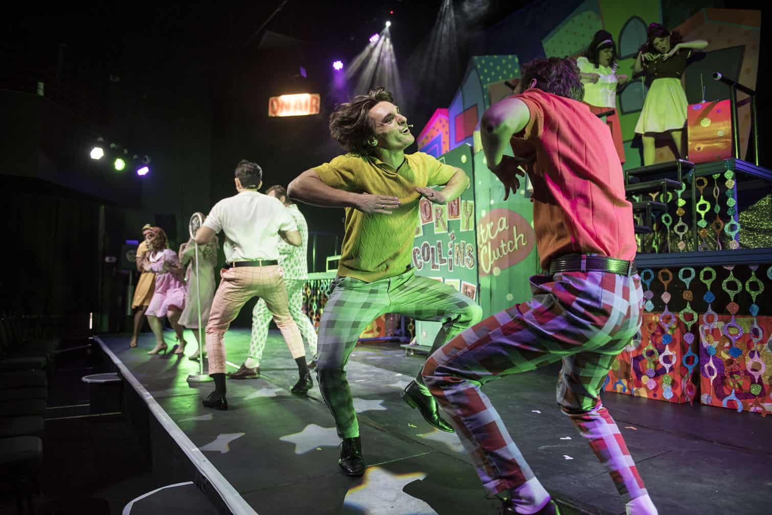 Cast members perform, 22 October 2026, during a rehearsal of the musical Hairspray at Die Centurion Teater, in Centurion. The show is produced by Scenario Productions and runs until 7 November. Picture: Michel Bega/The Citizen