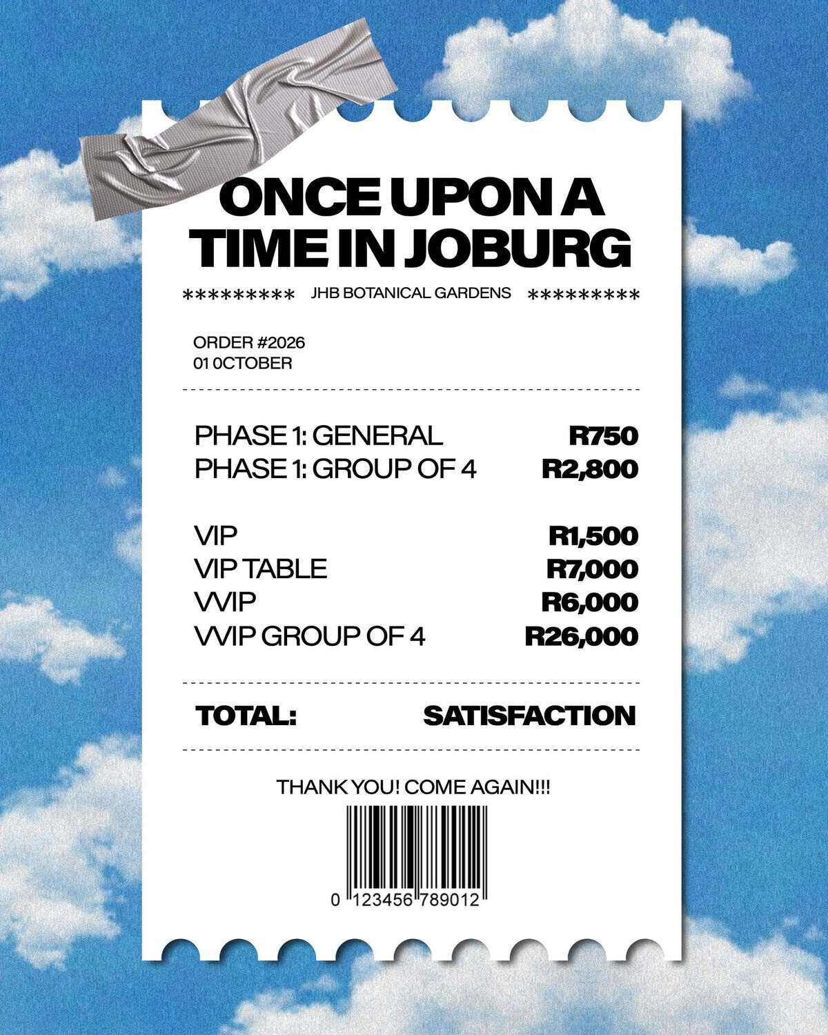 concert news Lucky Daye, Smino and Baby Rose to headline Once Upon A Time in Joburg in December