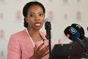 Public Protector adv Kholeka Gcaleka releases quater two (July - September 2026) findings on investigation reports.