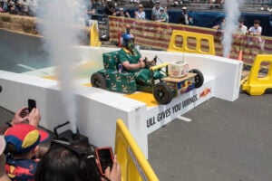 Red Bull box cart race winners