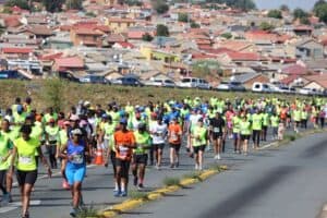 Soweto Marathon runners