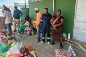 The shop owners donated various goods to the victims' families.